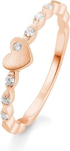 Image du produit Breuning Bague de fiançailles Coeur (57, Or 750/18 K)