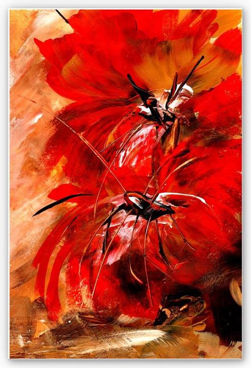 Immagine prodotto Trenddeko Niksic - Fiori di fuoco (40 x 60 cm)