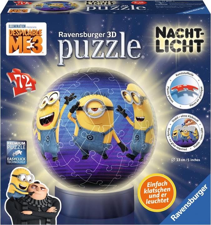Produktbild Ravensburger Despicable Me 3 Nachtlicht (72 Teile)