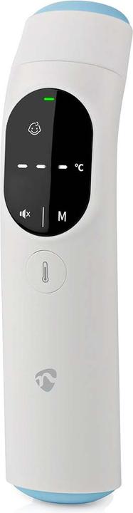 Produktbild Nedis SmartLife Infrarotthermometer | LED-Anzeige | Ohr / Stirn | Weiss (Ohr, Stirn)