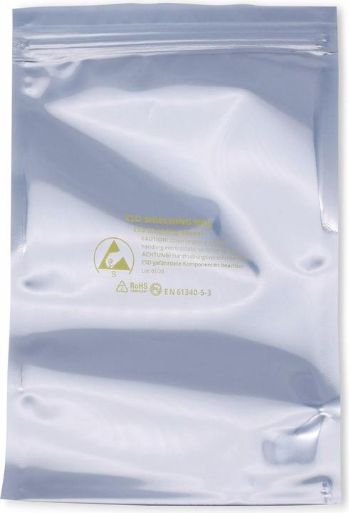Actual product image Quadrios ESD bag (L x W) 127 mm x 203 mm shielding ESD code letter S 1 (10 Piece)
