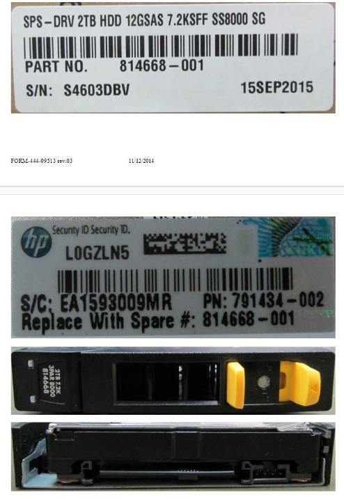 Produktbild HPE DRV 2TB HDD 12GSAS 7.2KSFF (2 TB, 2.5")