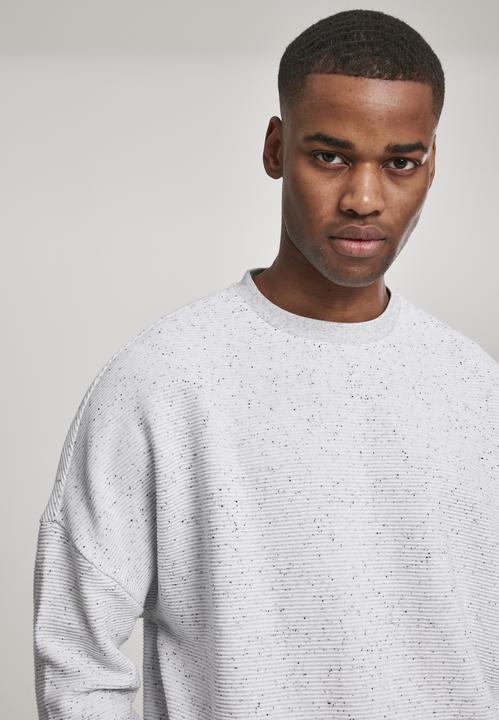 Actual product image Urban Classics Cut On Sleeve Naps Interlock Crew (S)