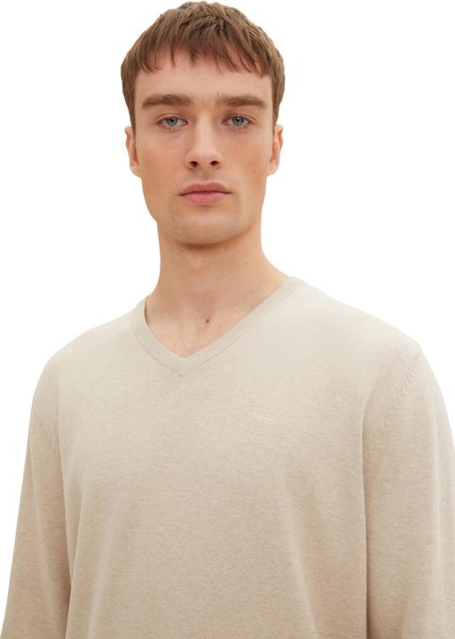 Produktbild Tom Tailor Strickpullover Pullover V-Neck (XXL)