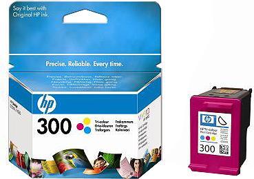 Actual product image HP 300 (M, C, Y)