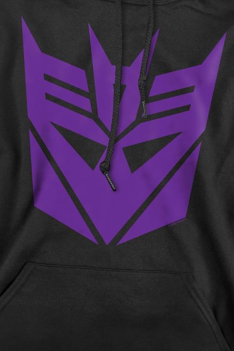 Actual product image Transformers Mens Decepticon Hoodie (M)