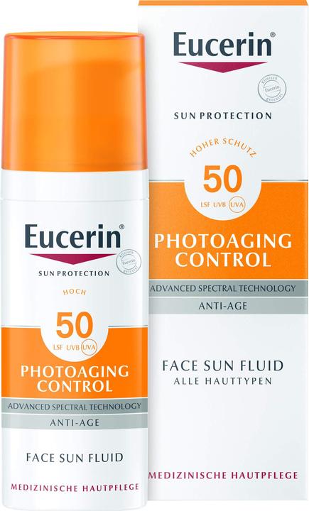 Immagine prodotto Eucerin Controllo del fotoinvecchiamento (Crema solare viso, SPF 50, 50 ml, 150 g)
