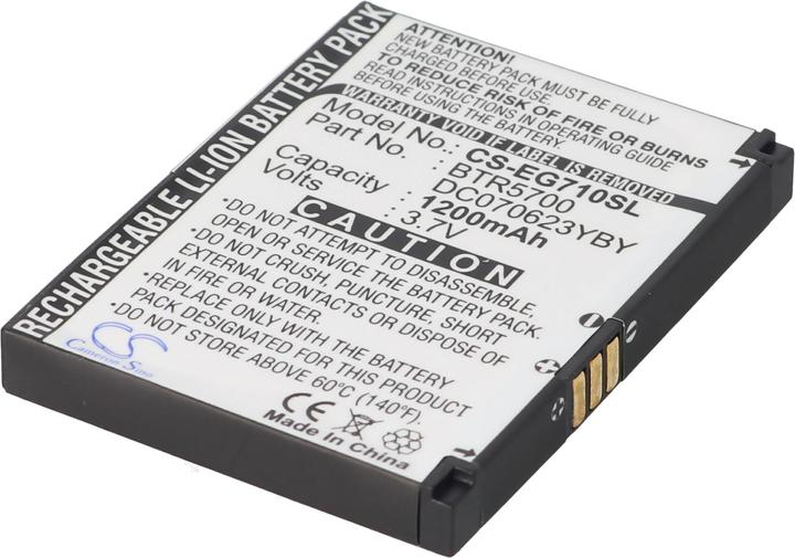 Produktbild AccuCell Akku passend für Vodafone VDA GPS, BTR5700, DC070623YB