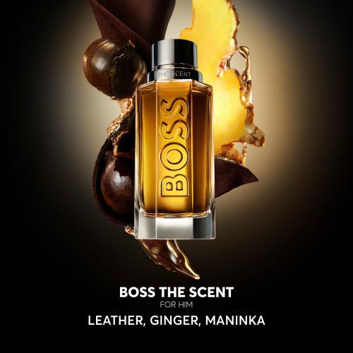 Actual product image Hugo Boss Boss The Scent Eau De Toilette for Him Ambery & Woody Fragrance (Eau de toilette, 50 ml)