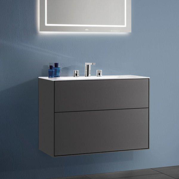 Immagine prodotto Villeroy & Boch V&B mobile lavabo FINION 1000x603x501mm AP Gl bl ma gls wh lacq.