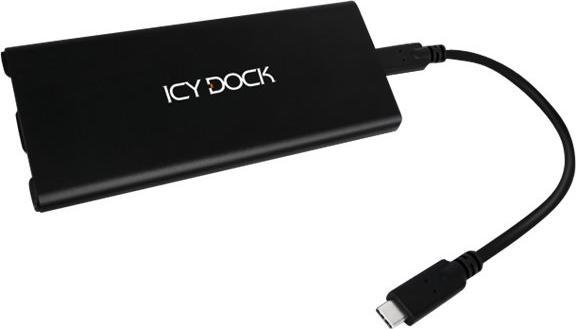 Actual product image Icy Dock ICYNano MB861U31-1M2B - Storage enclosure - M.2 - 1 channel - M.2 NVMe Card - 10 Gbit/s (M.2)