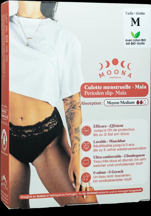Image du produit Moona Slip périodiques Maia XS Absorpt Mediu (XS)
