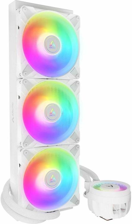 Actual product image Arctic Liquid Freezer III - 420 A-RGB (White)