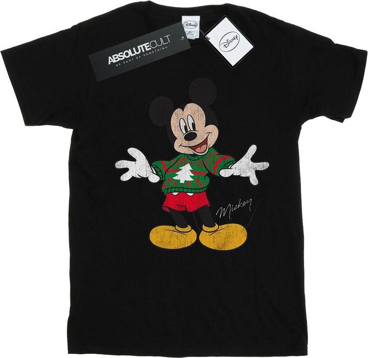 Immagine prodotto Disney Mickey Mouse Christmas Jumper Maglietta Ragazzi (140, 146)