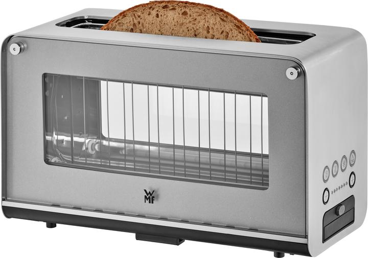Lono tostapane in vetro con portapane