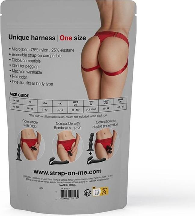 Productafbeelding Strap-on-me Harnas Lingerie Uniek Eén Maat