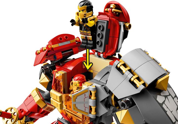 Produktbild LEGO Feuer-Stein-Mech (71720, LEGO Ninjago)