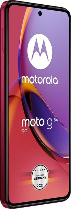 Produktbild Motorola Moto G84 (256 GB, Viva Magenta, 6.50", Hybrid Dual SIM, 50 Mpx, 5G)