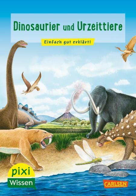 Actual product image Pixi Knowledge 74: VE 5 Dinosaurs and prehistoric animals (Brigitte Hoffmann, German)
