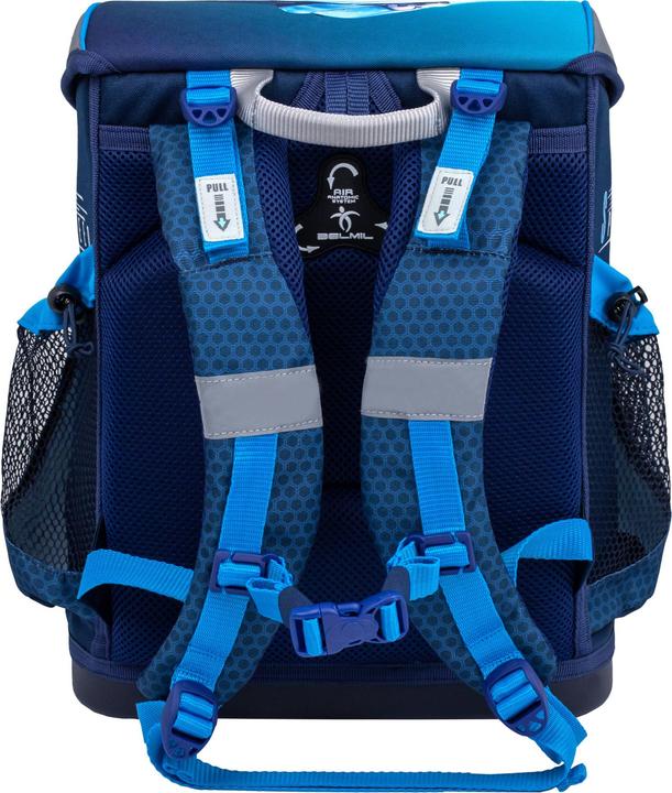 Actual product image Belmil MINI FIT Schulrucksack-Set Racing Neon (17 l)