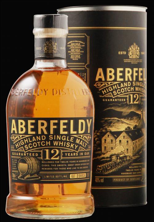 Immagine prodotto Aberfeldy 12 anni (Single Malt, Whisky scozzese, 1 x 70 cl)