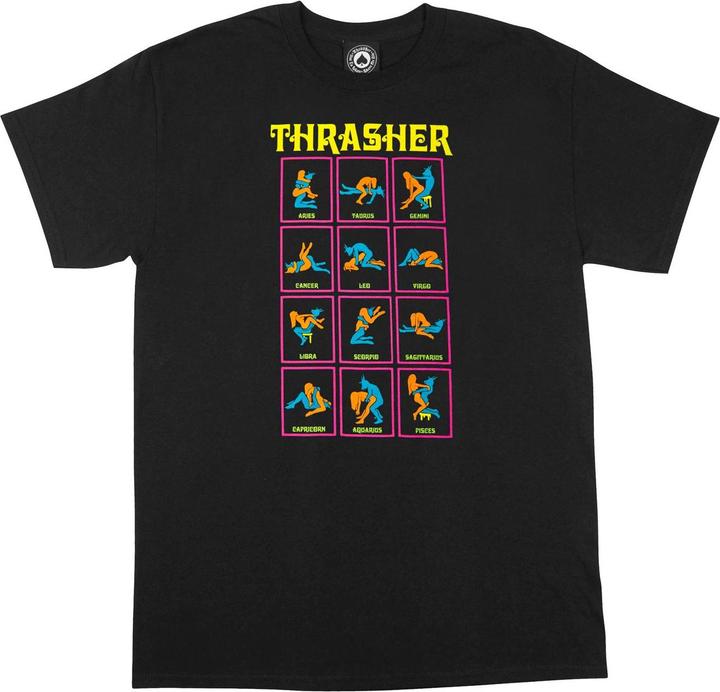 Thrasher Black Light T-Shirt