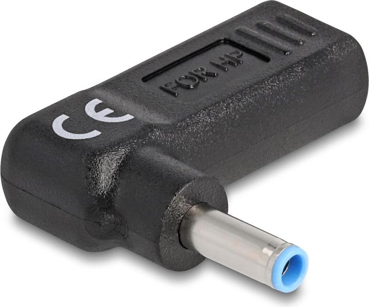 Immagine prodotto Delock Adattatore da USB-C a HP 4,5 x 3,0 mm con angolo di 90° (USB-C, 3.80 cm)