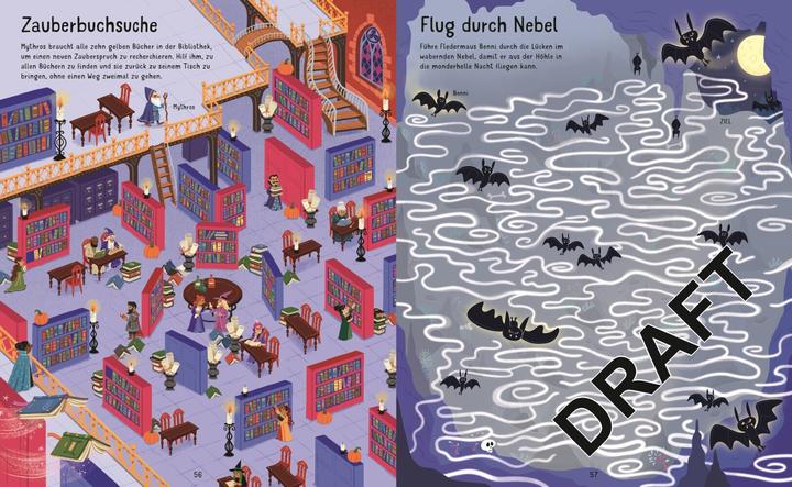 Produktbild Der grosse Grusel-Labyrinthe-Spass (Deutsch, Sam Smith, 2023)