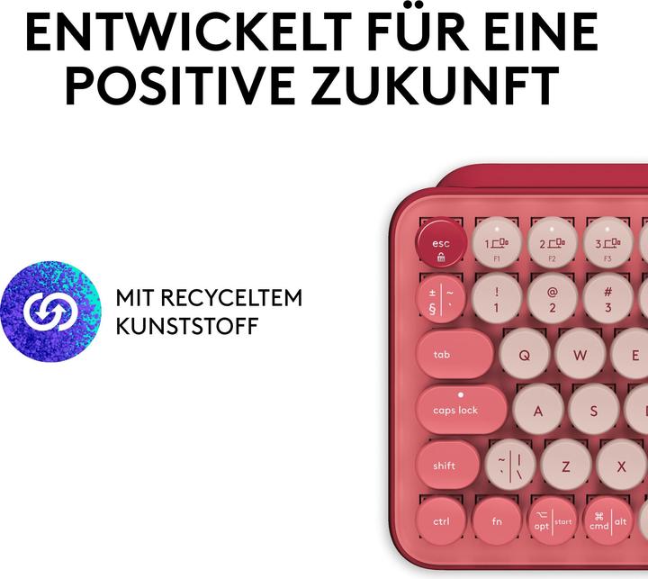 Image du produit Logitech POP Keys (DE, Sans fil)