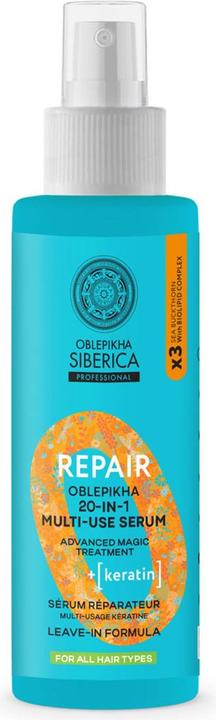 Produktbild Natura Siberica Oblepikha Repair Keratin Serum Hair Multi-Use 2 In 1 200 Milliliters (200 ml)