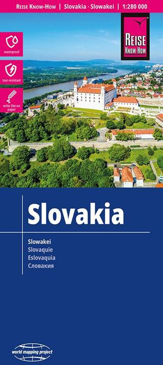 Produktbild Landkarte Slowakei (1:280.000) 280000