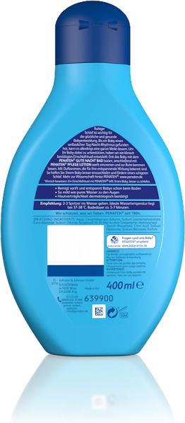 Actual product image Penaten Care bath good night