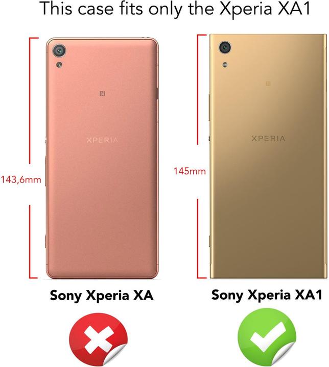 Immagine prodotto Nalia Copri cellulare (Sony Xperia XA1)