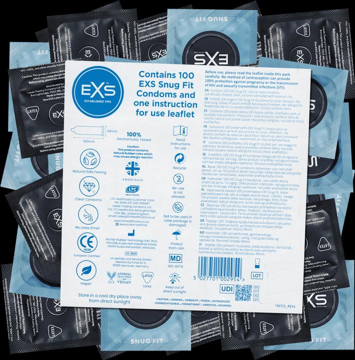 Actual product image EXS Snug Fit (100 pcs.)