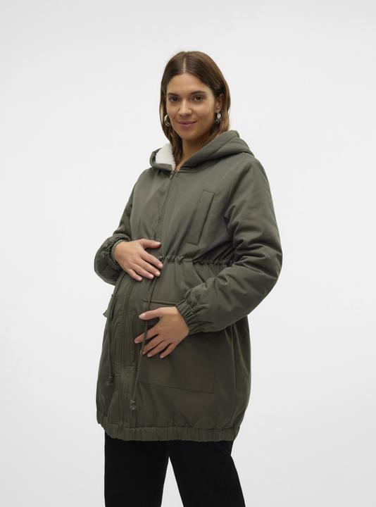 Actual product image Mamalicious Hood Elasticated cuffs Jacket Jacket (S)