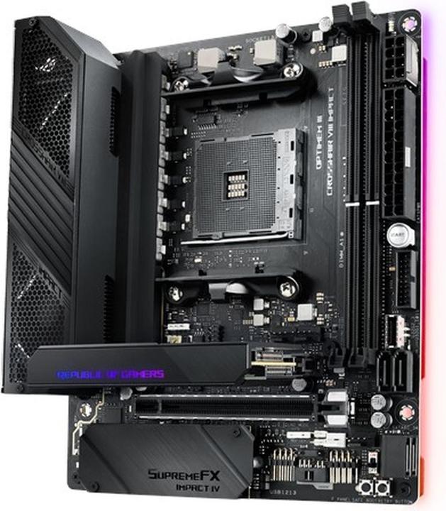 Impact de l'initiative Crosshair VIII de la ROG (AM4, AMD X570, Mini-DTX)