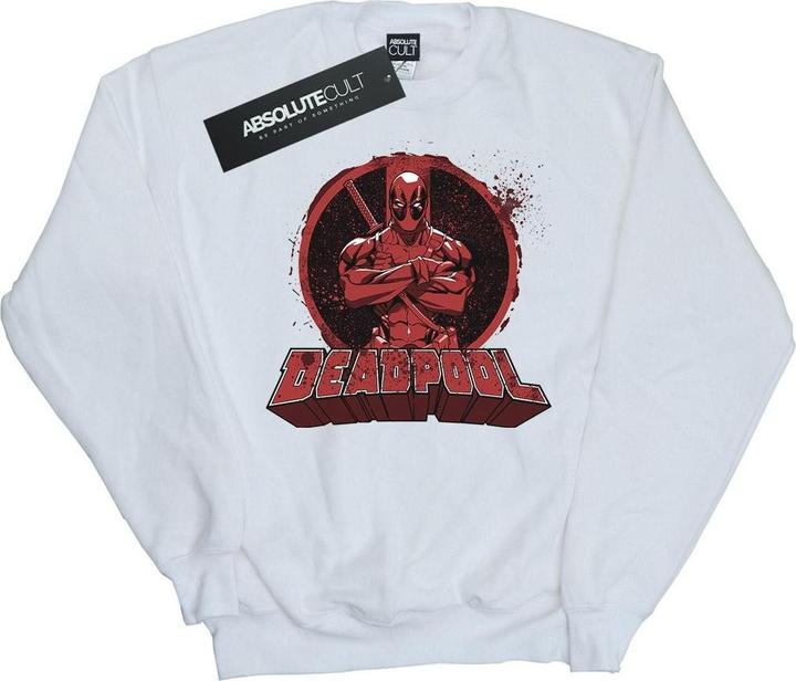 Immagine prodotto Deadpool Crossed Arms Logo Felpa Uomo (3XL)