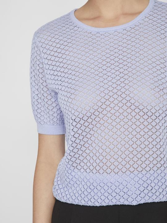 Actual product image Vila Round neck top with short sleeves (XS)