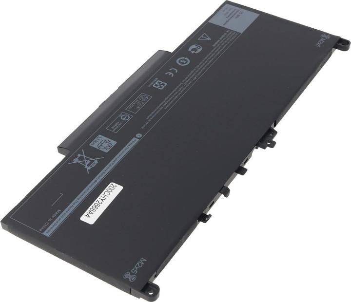 Actual product image Dell Battery Latitude 12, Latitude E7270, Latitude 12 E7470, J60J5, MC34Y, NJJ2H, R1V85 (4 Cells, 7200 mAh)