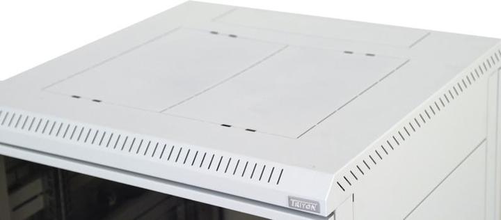 Actual product image Triton RMA-27-A66-CAX-A1 - 19" free-standing cabinet, 27 HU, 600 x 600 mm, 400 kg load capacity (27 RU, 19 inch rack)