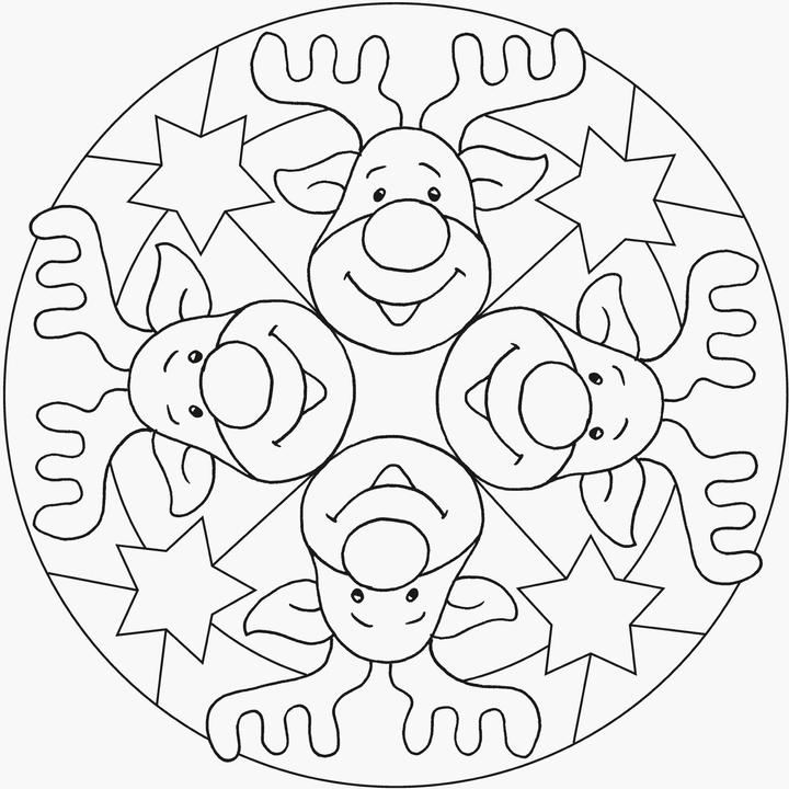 Produktbild Ravensburger Mein liebstes Weihnachtsmalheft mit Stickern ab 4