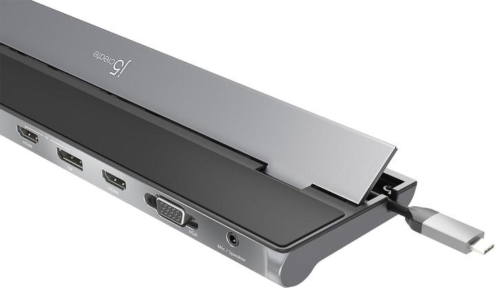 j5Create Triple Display Dock (USB-C, USB-A, 4 Porti)