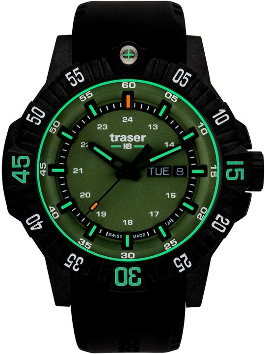 Actual product image Traser P99 Q Tactical (Diving watch, 46 mm)