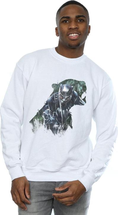 Image du produit Mens Black Panther Wild Silhouette Cotton Sweatshirt (M)