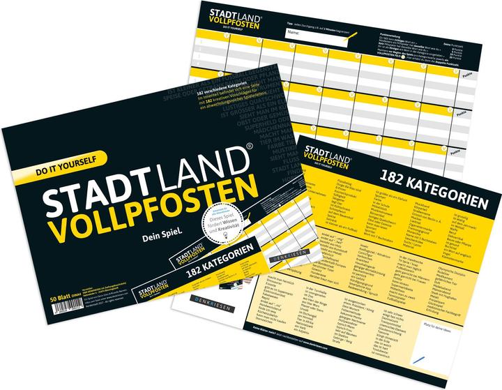 Actual product image Denkriesen City Land Full of Bollocks - Do It Yourself Edition - Your Game (German)