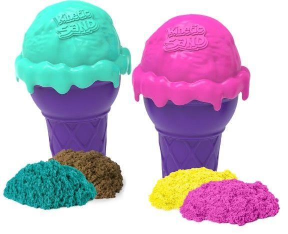 Immagine prodotto Spin Master 6058757 KINETIC SAND Coni Gelato Ass.to sabbia cinetica, sabbia colorata