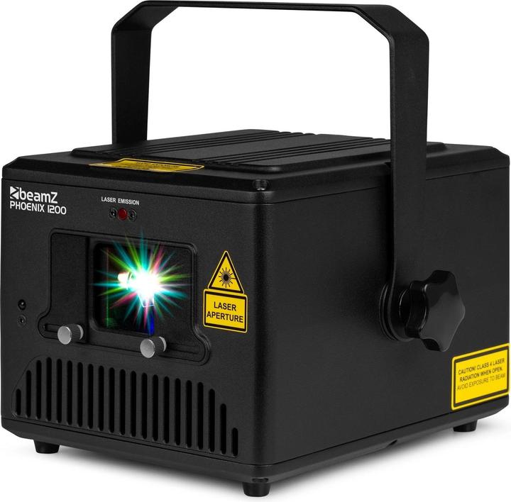 Image du produit BeamZ Phoenix 1200, Type : Laser, Equipement : Changeur de couleur
