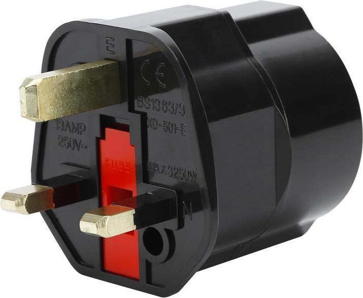 Produktbild Intirilife Steckdosenadapter UK Typ G auf EU