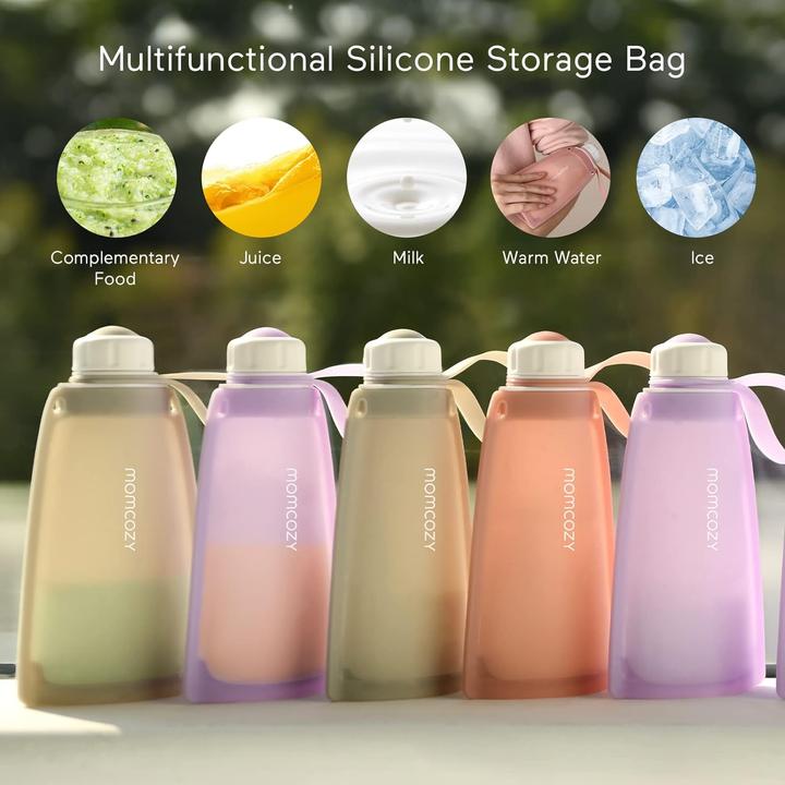 Immagine prodotto Momcozy Sacchetto in silicone per la conservazione del latte