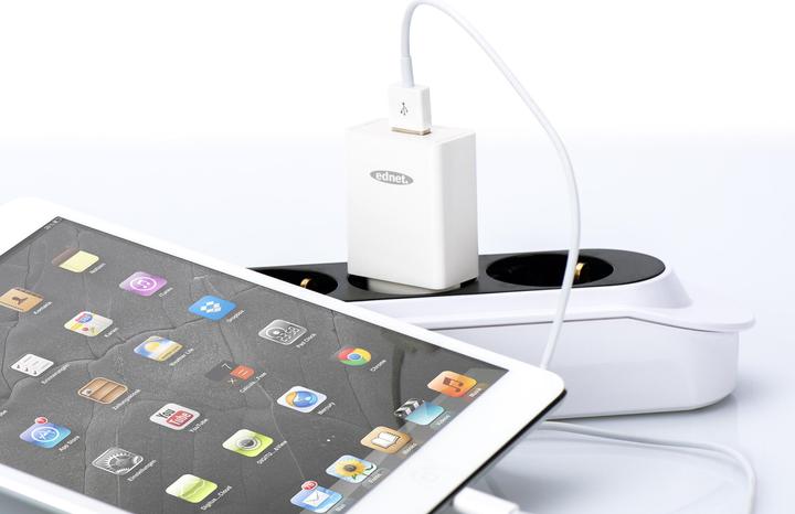Produktbild ednet USB Lade-Adapter (Steckdose)